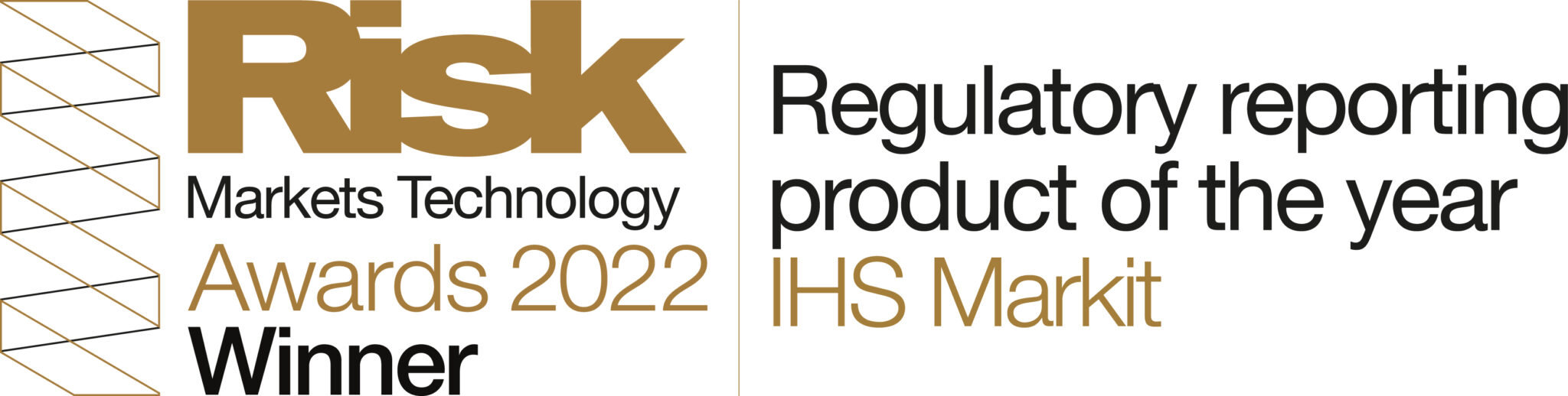 IHS Markit wins "Regulatory Reporting Product of the Year" at the Risk